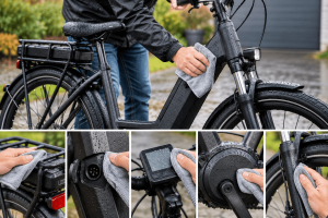 E-bike droogmaken na regen: 5 minuten onderhoud dat verschil maakt - aandachtspunten voor oktober