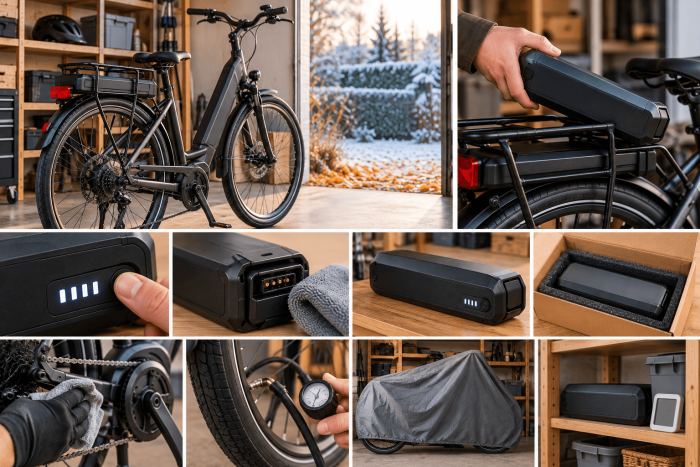 E-bike drie maanden niet gebruiken: dit moet je doen