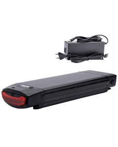 Brinckers bagagedrager fietsaccu compatible 36V 13Ah incl. nieuwe lader