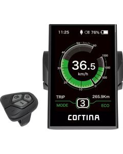 Bafang DP C18 LCD display CAN met CORTINA logo