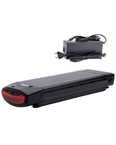 Brinckers compatible bagagedrager fietsaccu 36V 10.4Ah met lader
