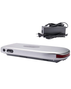Sparta E-motion compatible fietsaccu 36V 16Ah (576Wh) zilver met lader
