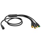 Bafang BBS motorkabel 1T4 - display| 75cm | Canbus