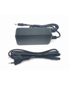 Universele lader 24V 2A 1 polige DC laadplug (29.4V output)