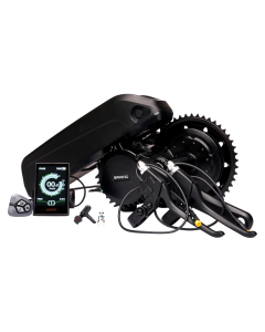 Bafang BBSHD 48V-52V 1000W (100mm BB) middenmotor ombouwset met frame accu