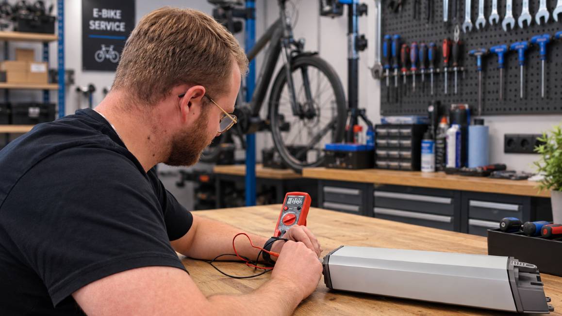 Fietsaccu doormeten bij Ebikesets